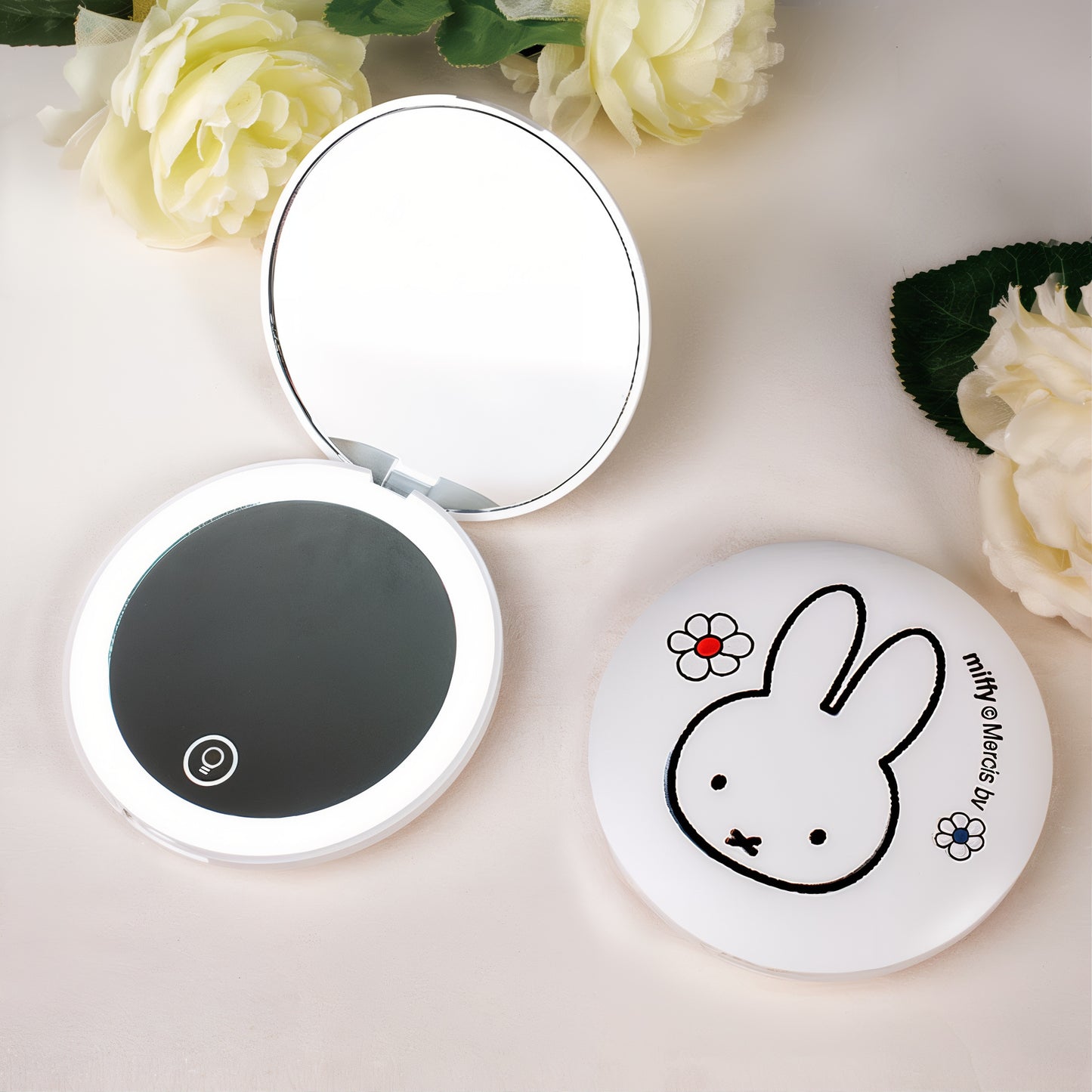 MIffy Handheld Makeup Mirror Cute Tech